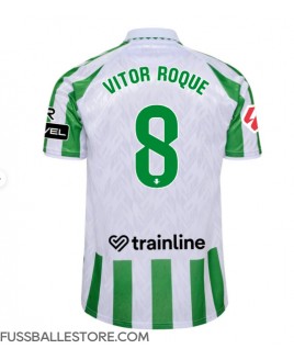 Günstige Real Betis Vitor Roque #8 Heimtrikot 2024-25 Kurzarm